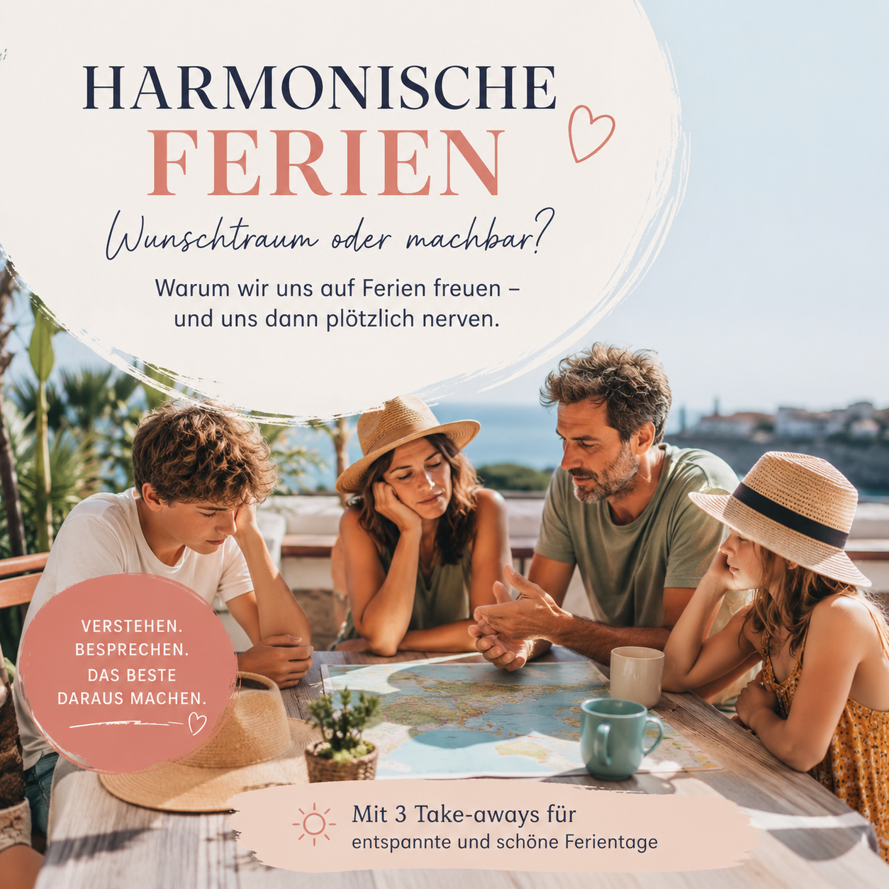 Harmonische Ferien – Wunschtraum oder machbar?